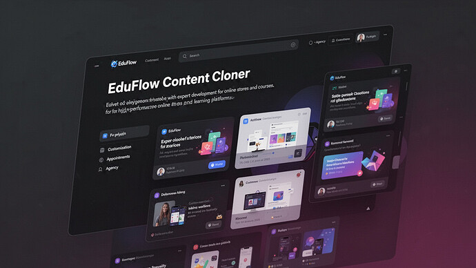 EduFlow Content Cloner