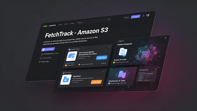 FetchTrack - Amazon S3