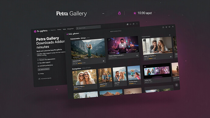 Petra Gallery - Downloads Addon
