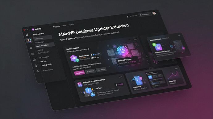 MainWP Database Updater Extension