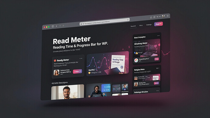 Read Meter - Reading Time & Progress Bar for WP.