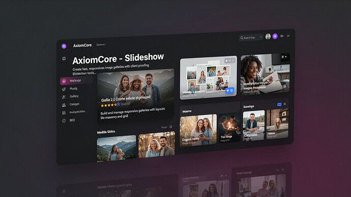 AxiomCore - Slideshow