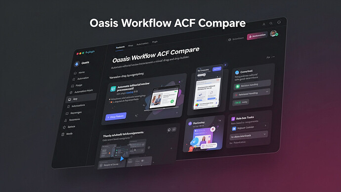 Oasis Workflow ACF Compare