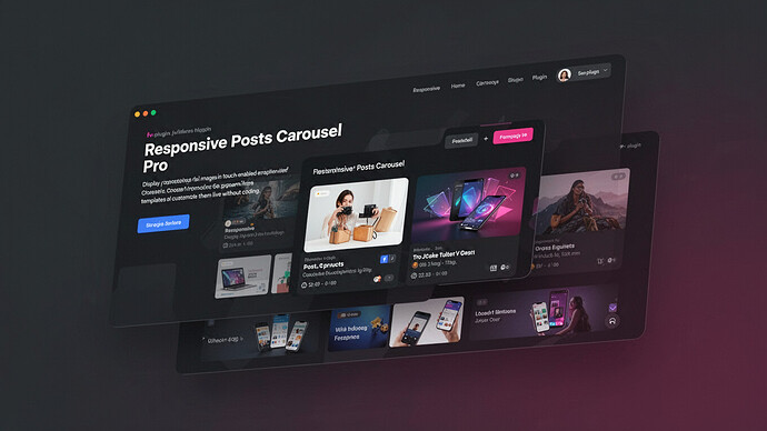 Responsive Posts Carousel Pro