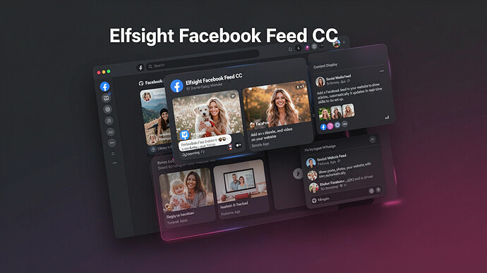 Elfsight Facebook Feed CC