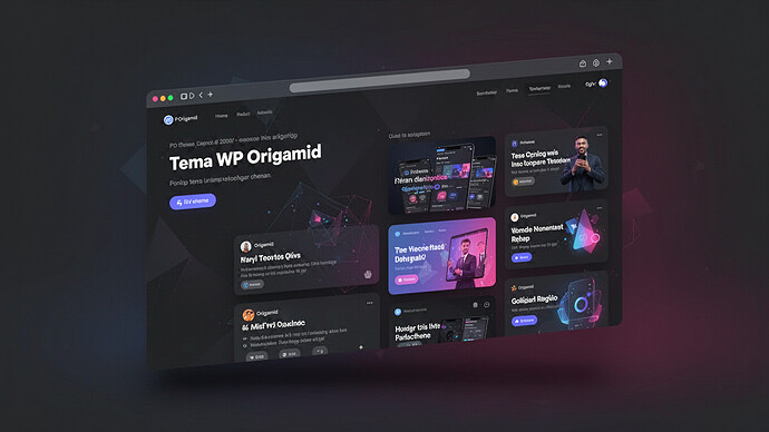 Tema WP Origamid