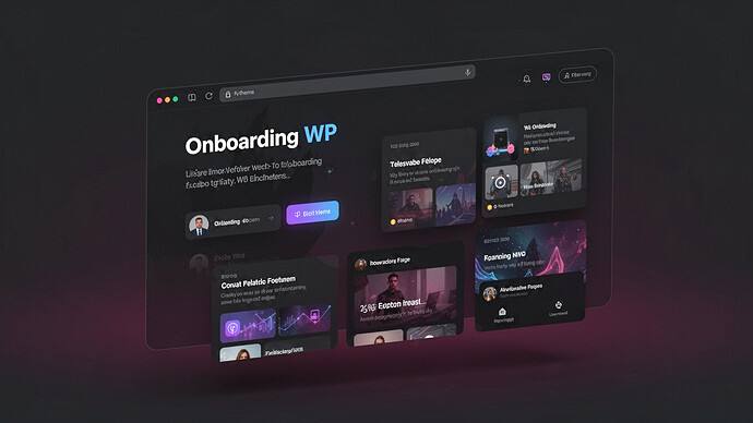 Onboarding WP
