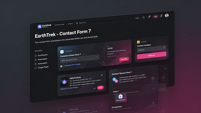 EarthTrek - Contact Form 7