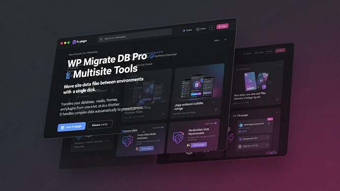 WP Migrate DB Pro Multisite Tools
