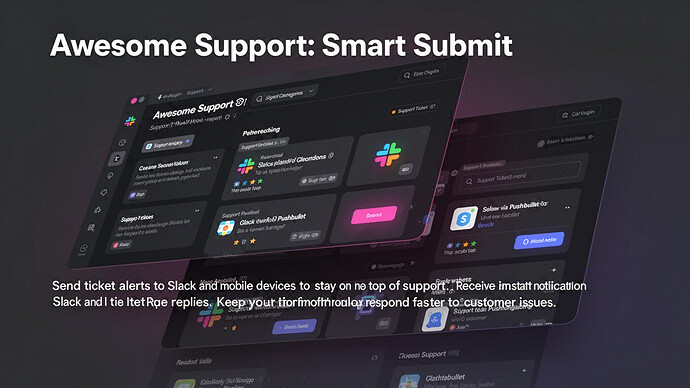 Awesome Support: Smart Submit