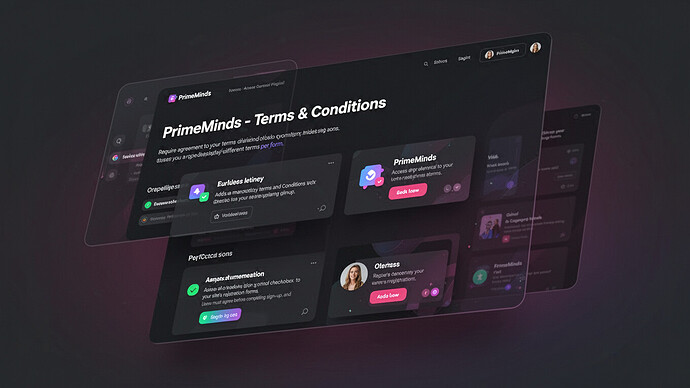 PrimeMinds - Terms & Conditions