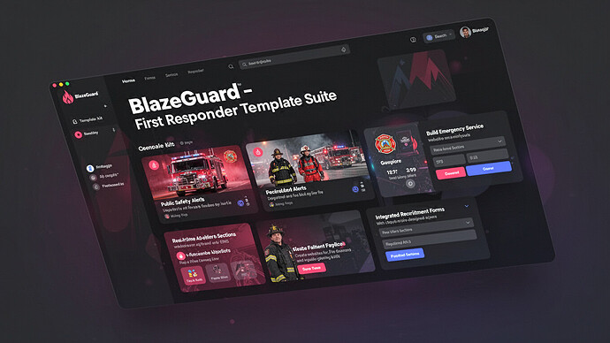 BlazeGuard - First Responder Template Suite
