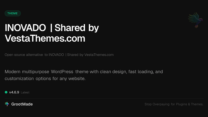 INOVADO | Shared by VestaThemes.com