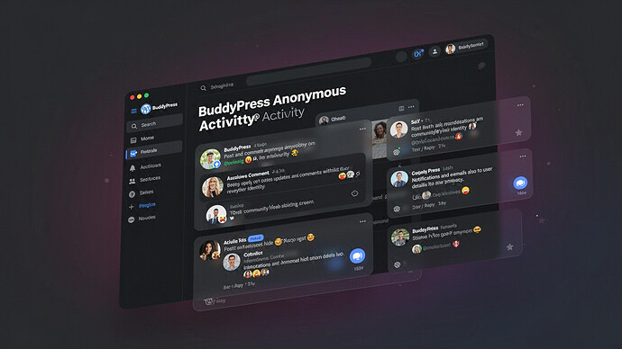 BuddyPress Anonymous Activity