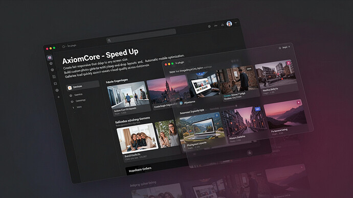 AxiomCore - Speed Up