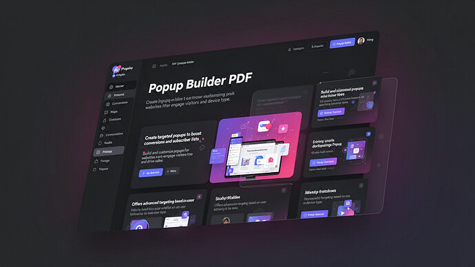 Popup Builder PDF