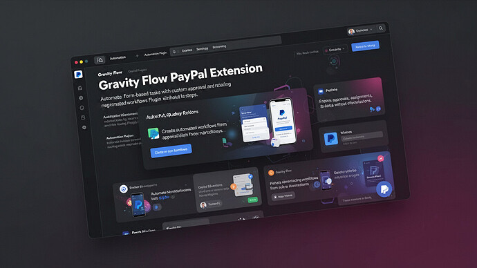 Gravity Flow PayPal Extension
