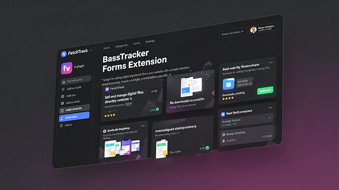 FetchTrack - Basstracker Forms Extension