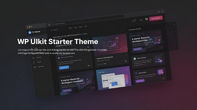 WP UIkit Starter Theme