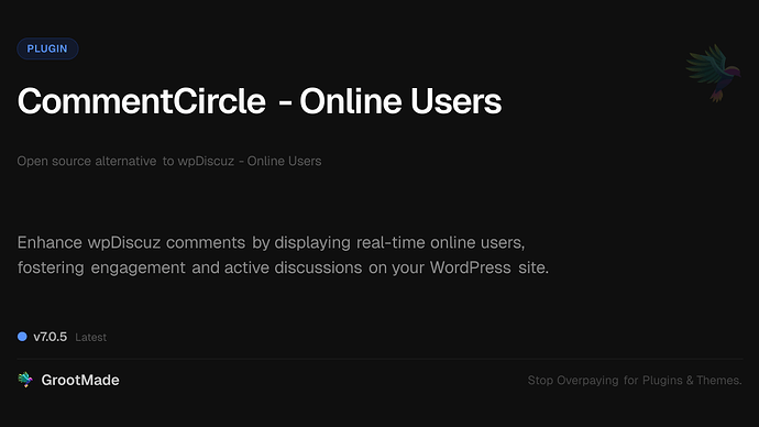 CommentCircle - Online Users