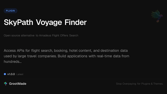 SkyPath Voyage Finder