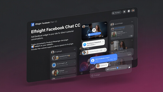 Elfsight Facebook Chat CC