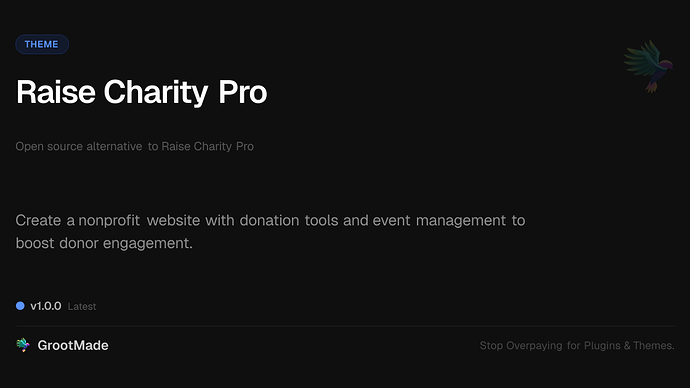 Raise Charity Pro