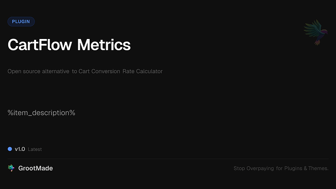 CartFlow Metrics