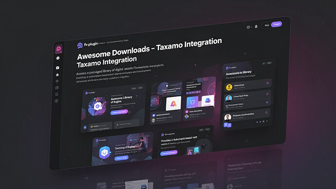 Awesome Downloads - Taxamo Integration
