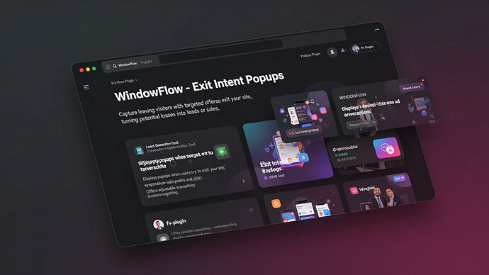 WindowFlow - Exit Intent Popups
