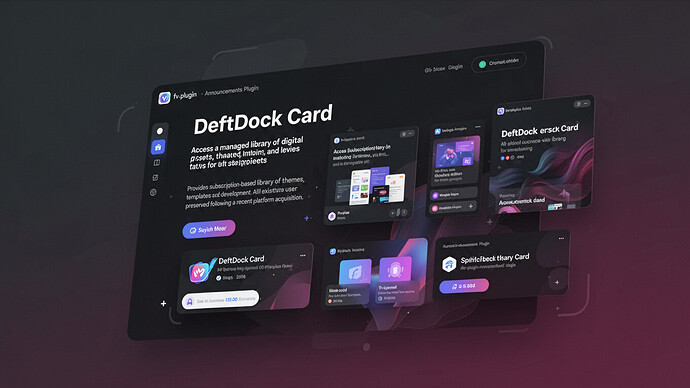 DeftDock Card