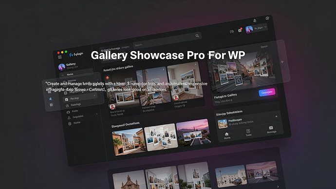 Gallery Showcase Pro For WP