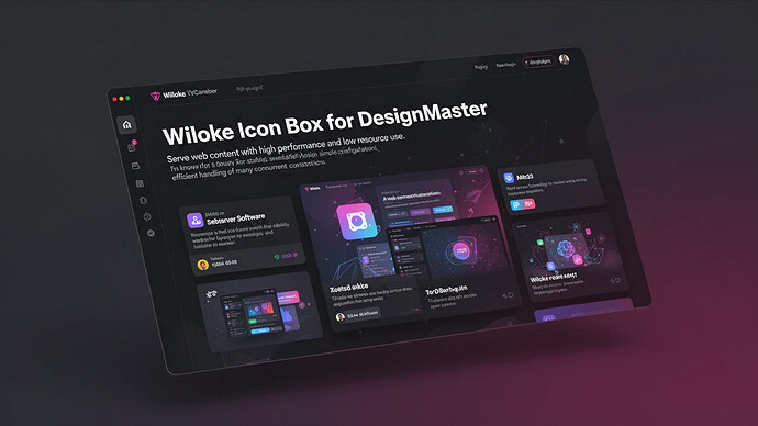 Wiloke Icon Box for DesignMaster
