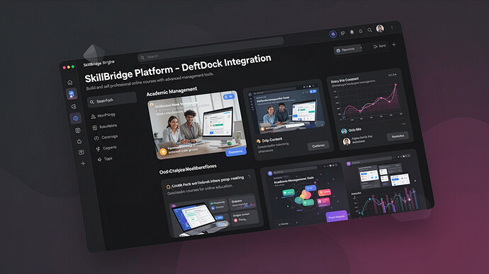 SkillBridge Platform - DeftDock Integration