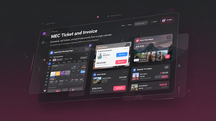 MEC Ticket and Invoice