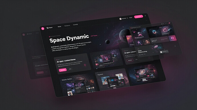 Space Dynamic - WP Theme
