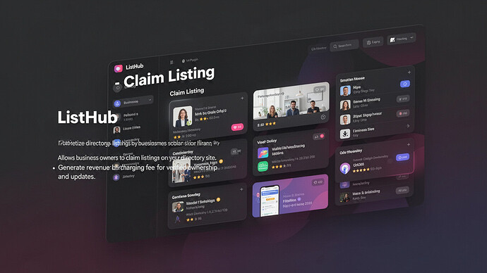 ListHub - Claim Listing