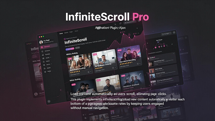 InfiniteScroll Pro