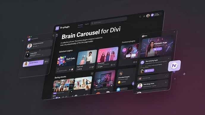 Brain Carousel for Divi