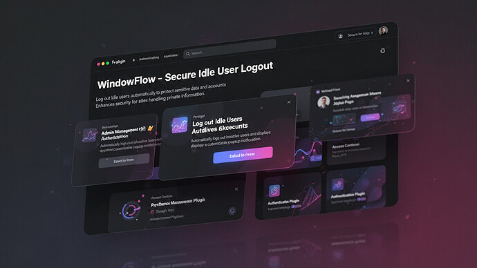 WindowFlow - Secure Idle User Logout