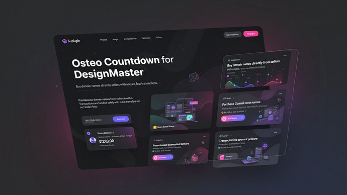 Osteo Countdown for DesignMaster