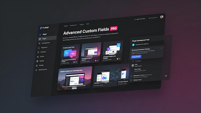 Advanced Custom Fields PRO