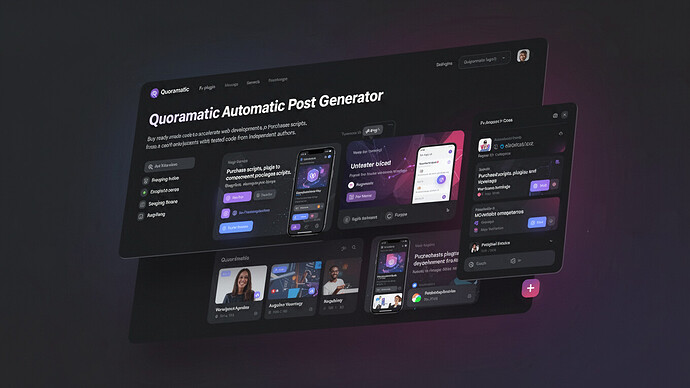 Quoramatic Automatic Post Generator