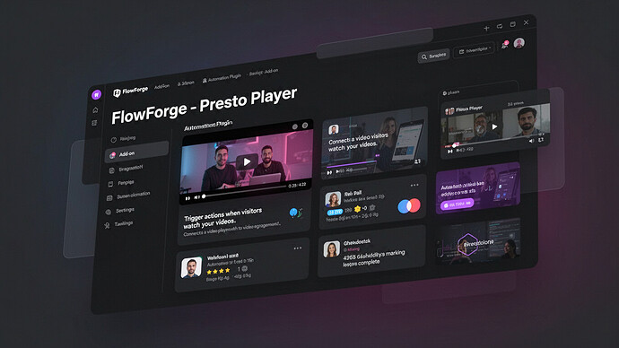 FlowForge - Presto Player