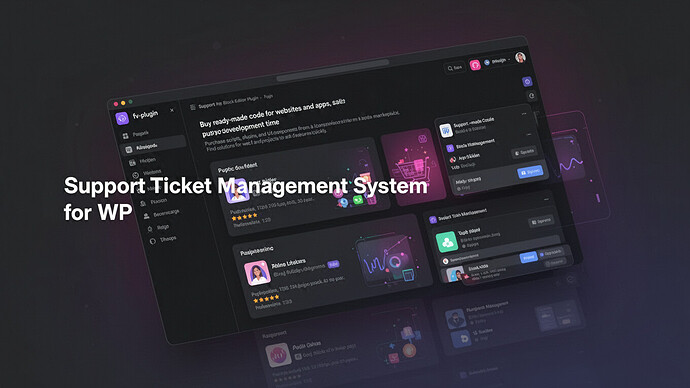 Support Ticket Management System for WP