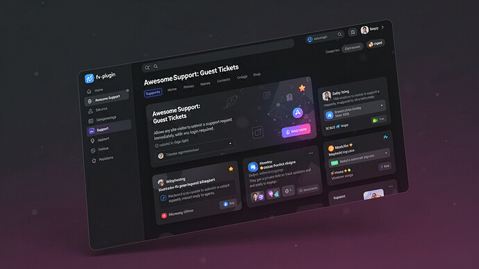 Awesome Support: Guest Tickets