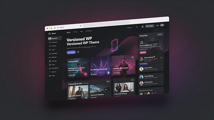 Versioned WP Theme