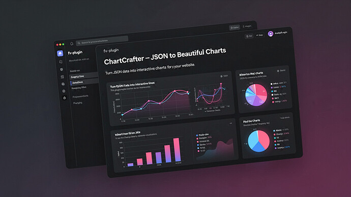 ChartCrafter – JSON to Beautiful Charts