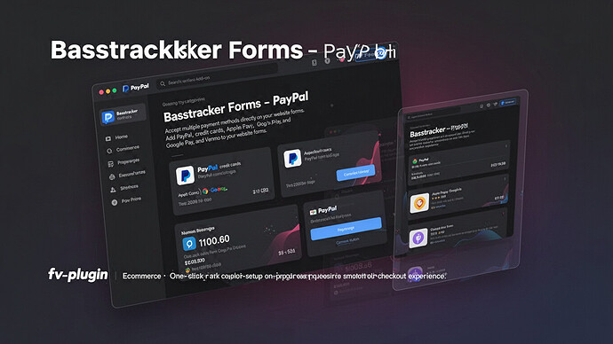 Basstracker Forms - PayPal