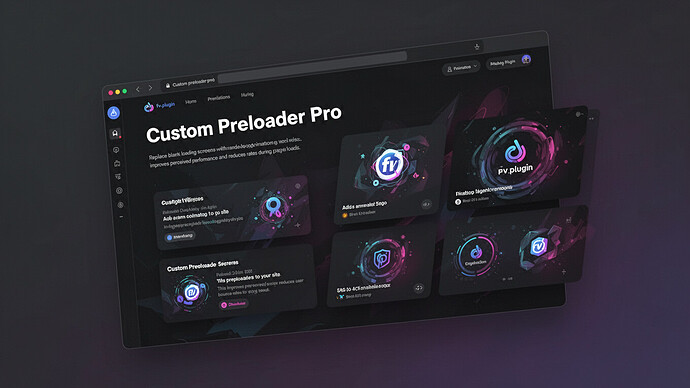 Custom Preloader Pro